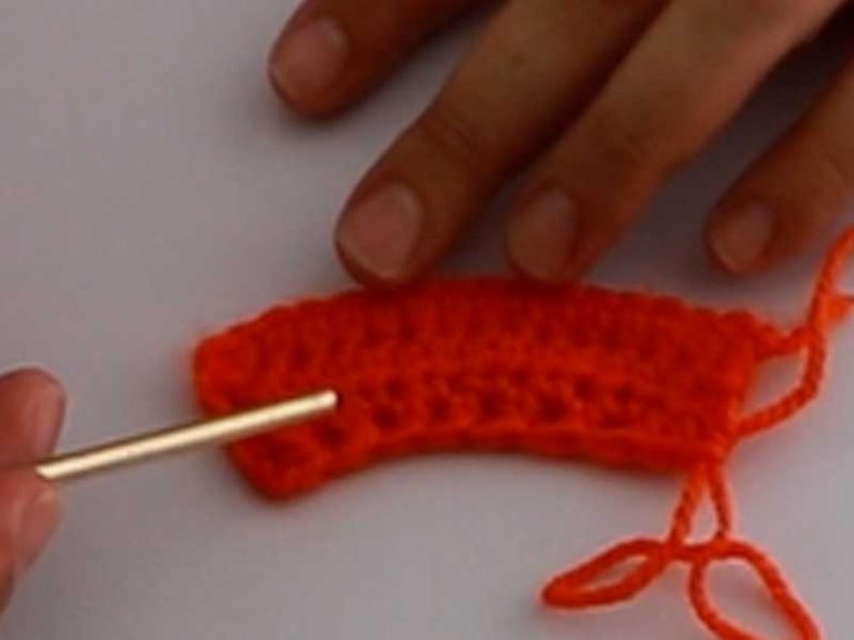 Curso de crochet Lección 8 Aumentos y disminuciones en crochet