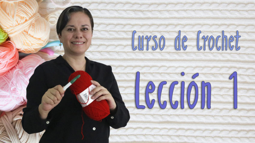 curso de crochet lección 1