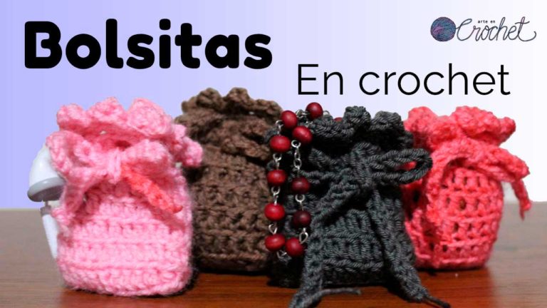 bolsitas en crochet