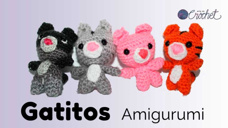 gatitos amigurumi