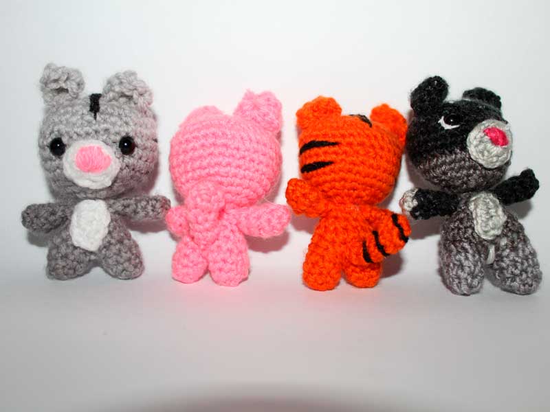 Gatitos amigurumi