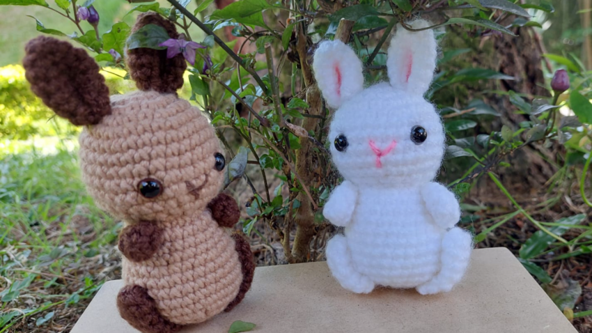 conejo amigurumi