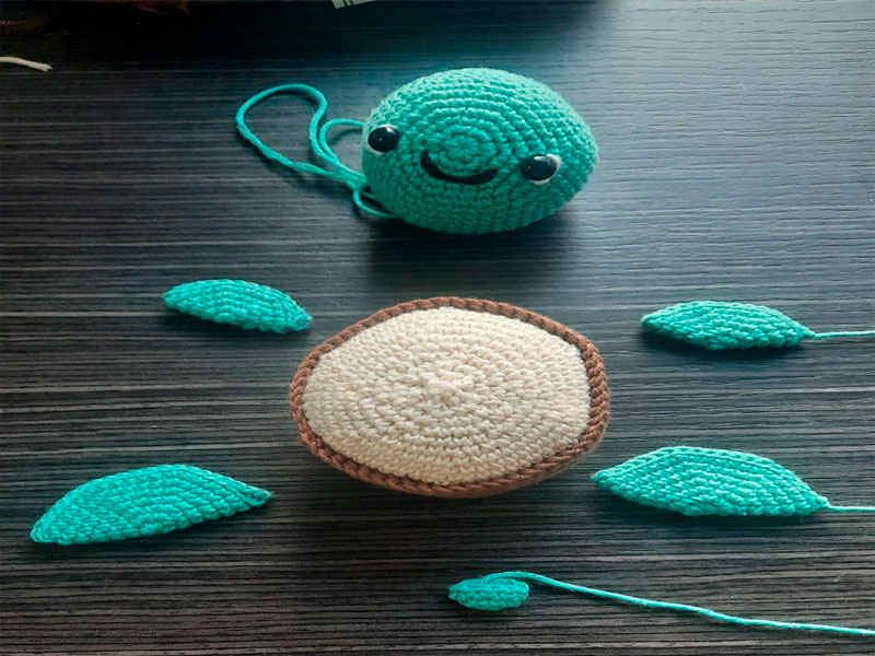 tortuga amigurumi