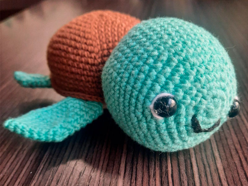 tortuga amigurumi