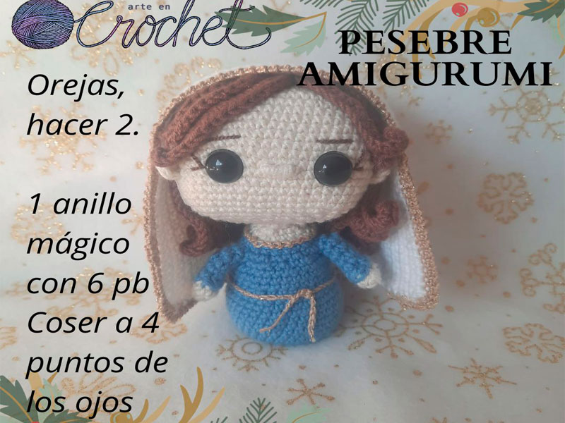 pesebre amigurumi