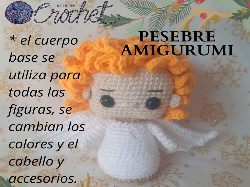 pesebre en crochet