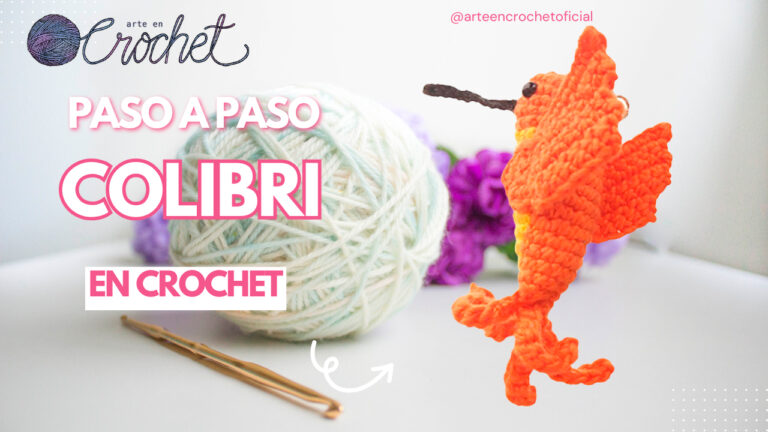 colibri en crochet
