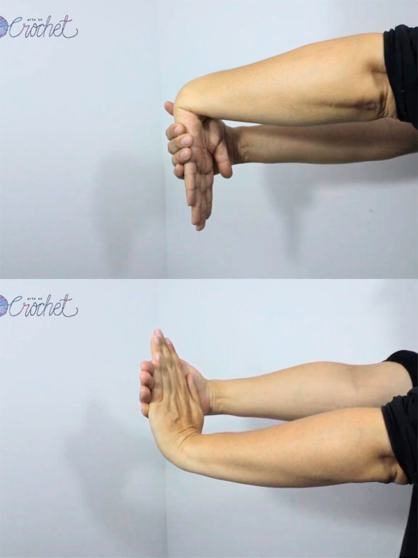 Estiramiento final

estiramiento del dorso y la palma de la mano para tejedoras para aliviar tensión