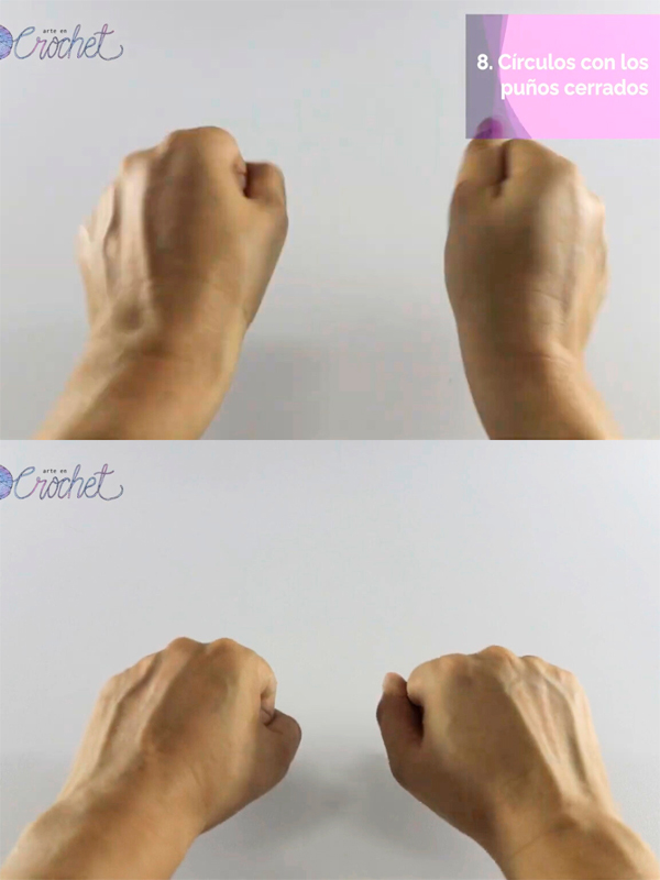 Círculos con los puños

círculos con los puños ejercicio para tejedoras para soltar muñecas