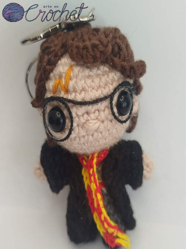 Llavero Harry Potter amigurumi 