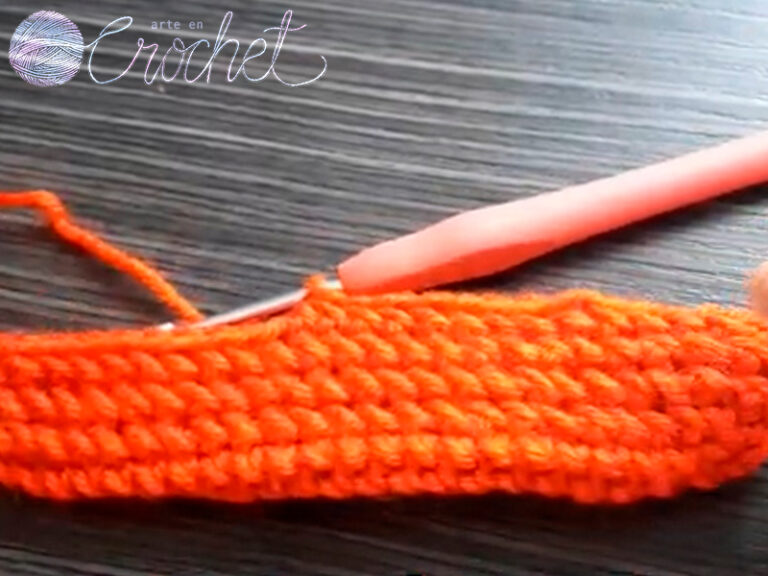 puntada para bolsos a crochet