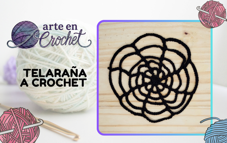 TELARAÑA A CROCHET PASO A PASO