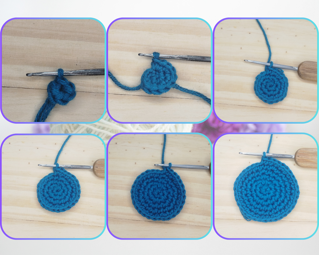 circulo perfecto a crochet paso a paso 