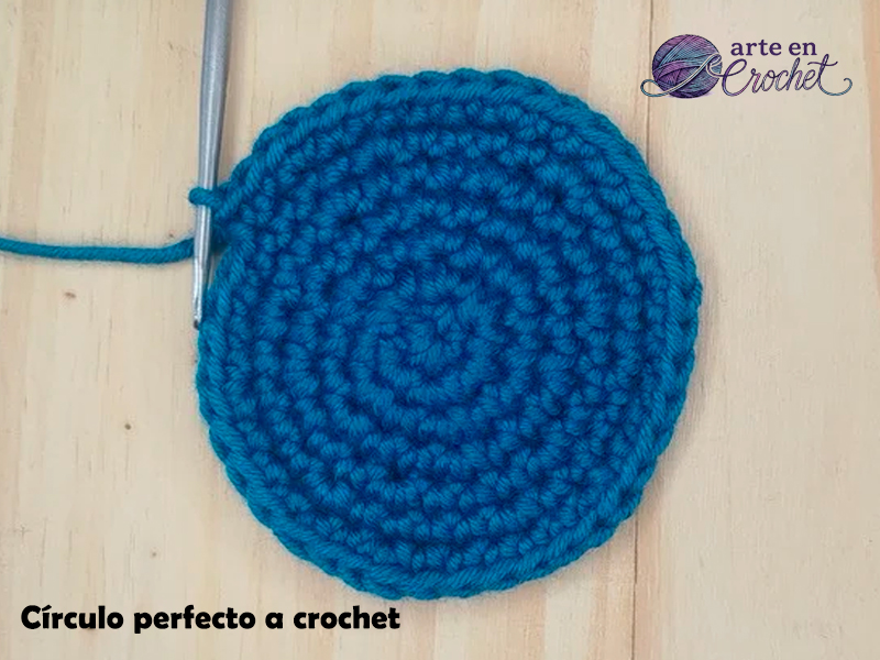 circulo a crochet, circulo perfecto